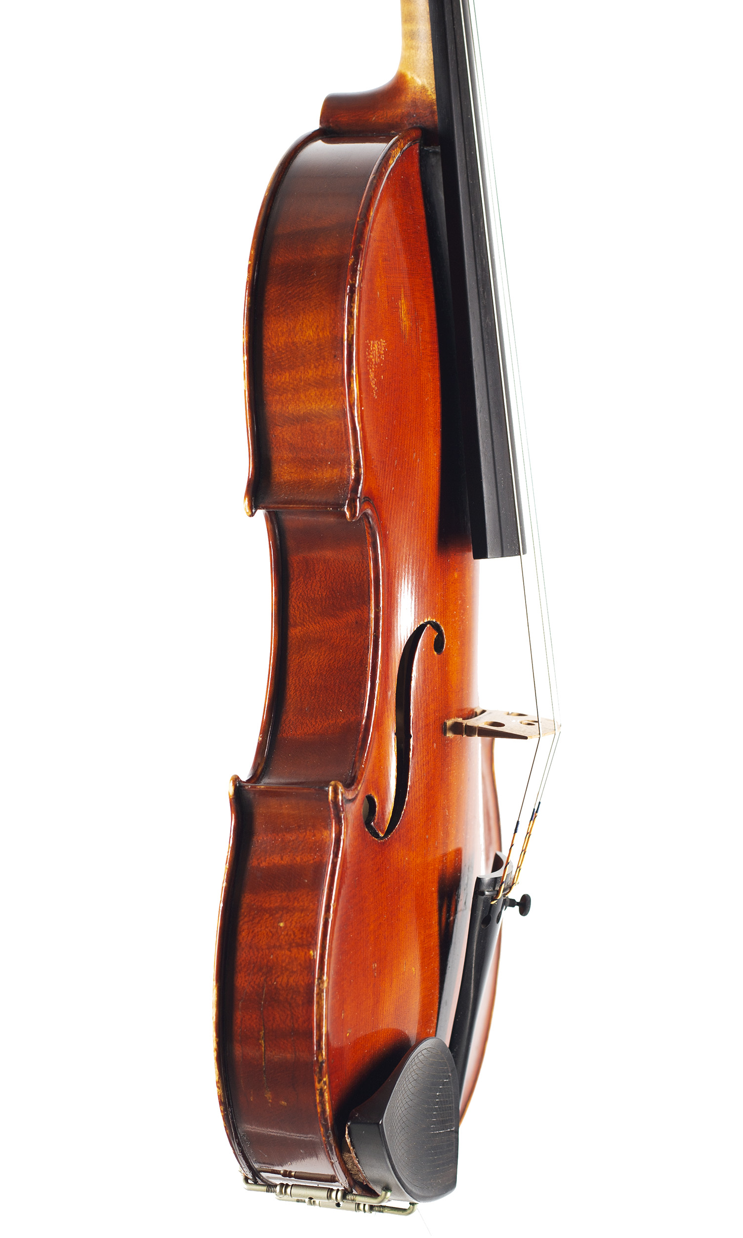 A violin by Marco Dobretsovitch, Cairo, 1923 — angled view, 70°