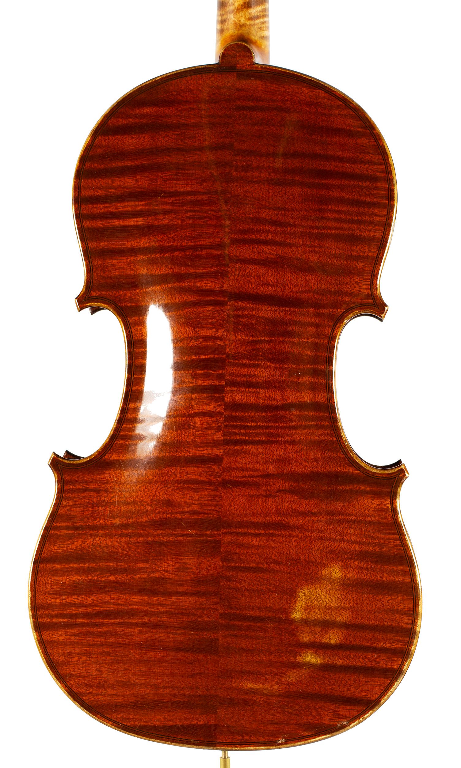 Violin by Ch. J. B. Collin-Mezin, France, 1920 — back