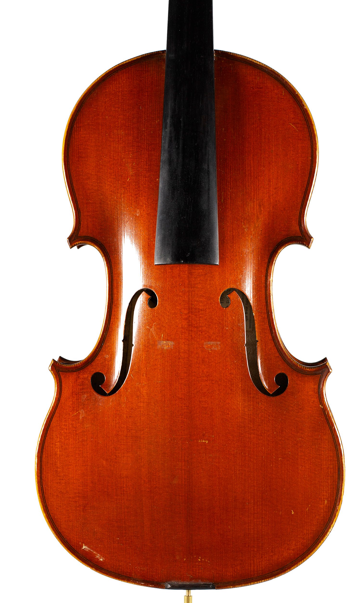 Violin by Ch. J. B. Collin-Mezin, France, 1920 — front