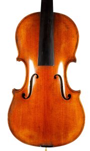 Violin by Jenny Bailly, Paris, circa 1910 — front
