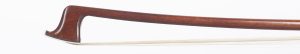 A silver-mounted violin bow by E. F. Ouchard, Père — head and frog