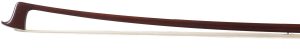A silver-mounted violin bow by Albin Hums — head and frog