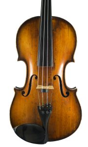 A violin by John Breckinridge, Glasgow, 1870 — front