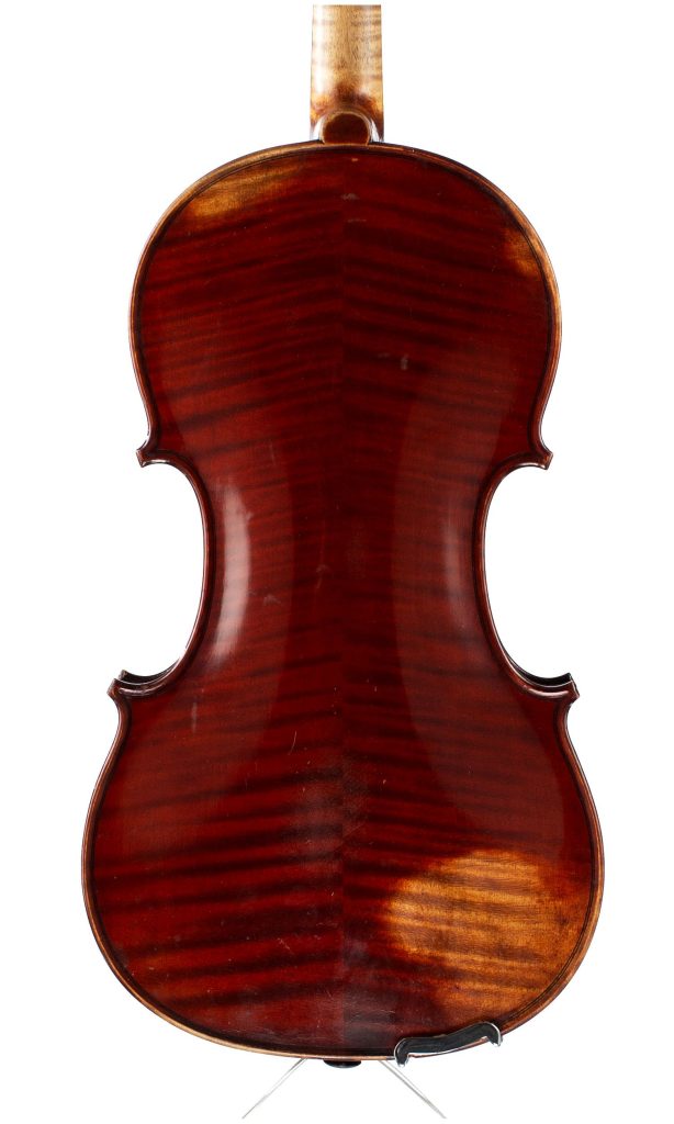 Violin by Marius Didier, Mattaincourt, 1929 — back