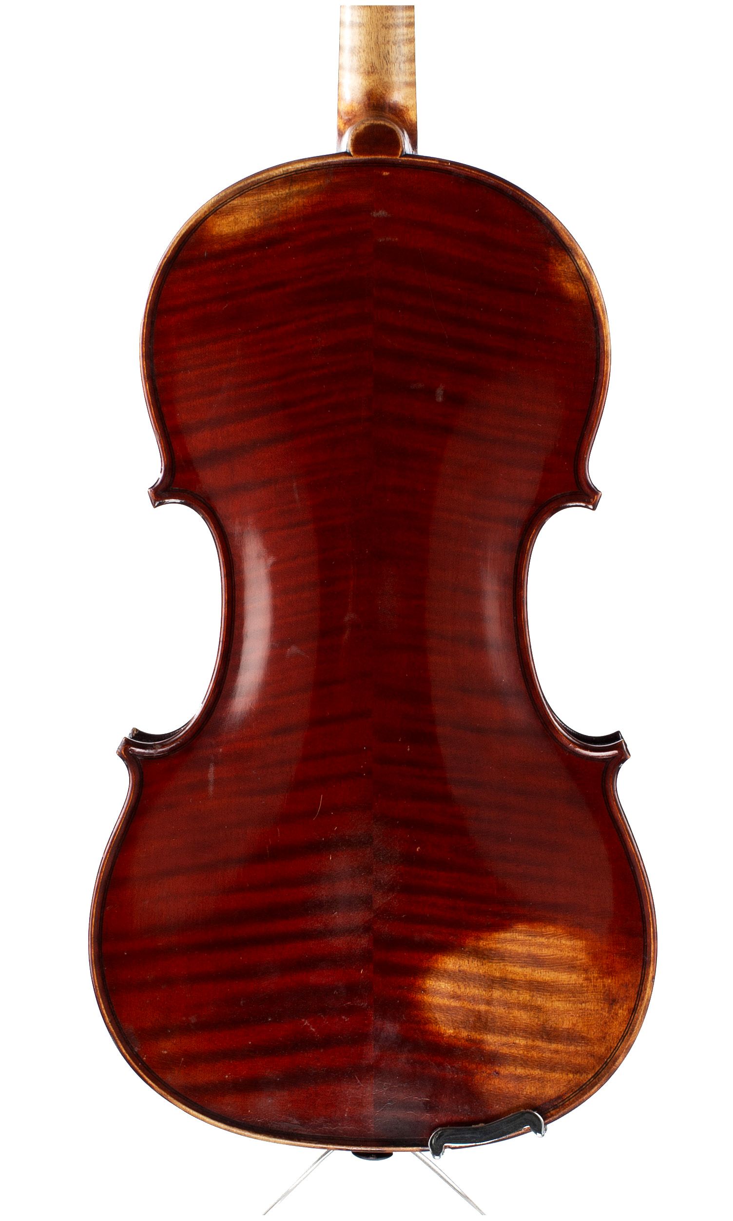 Violin by Marius Didier, Mattaincourt, 1929 — back