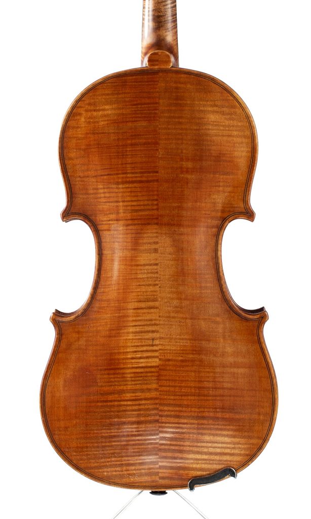 Violin by Jenny Bailly, Paris, circa 1900 — back