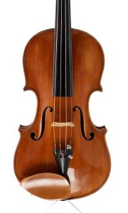 Violin by Jenny Bailly, Paris, circa 1900 — front