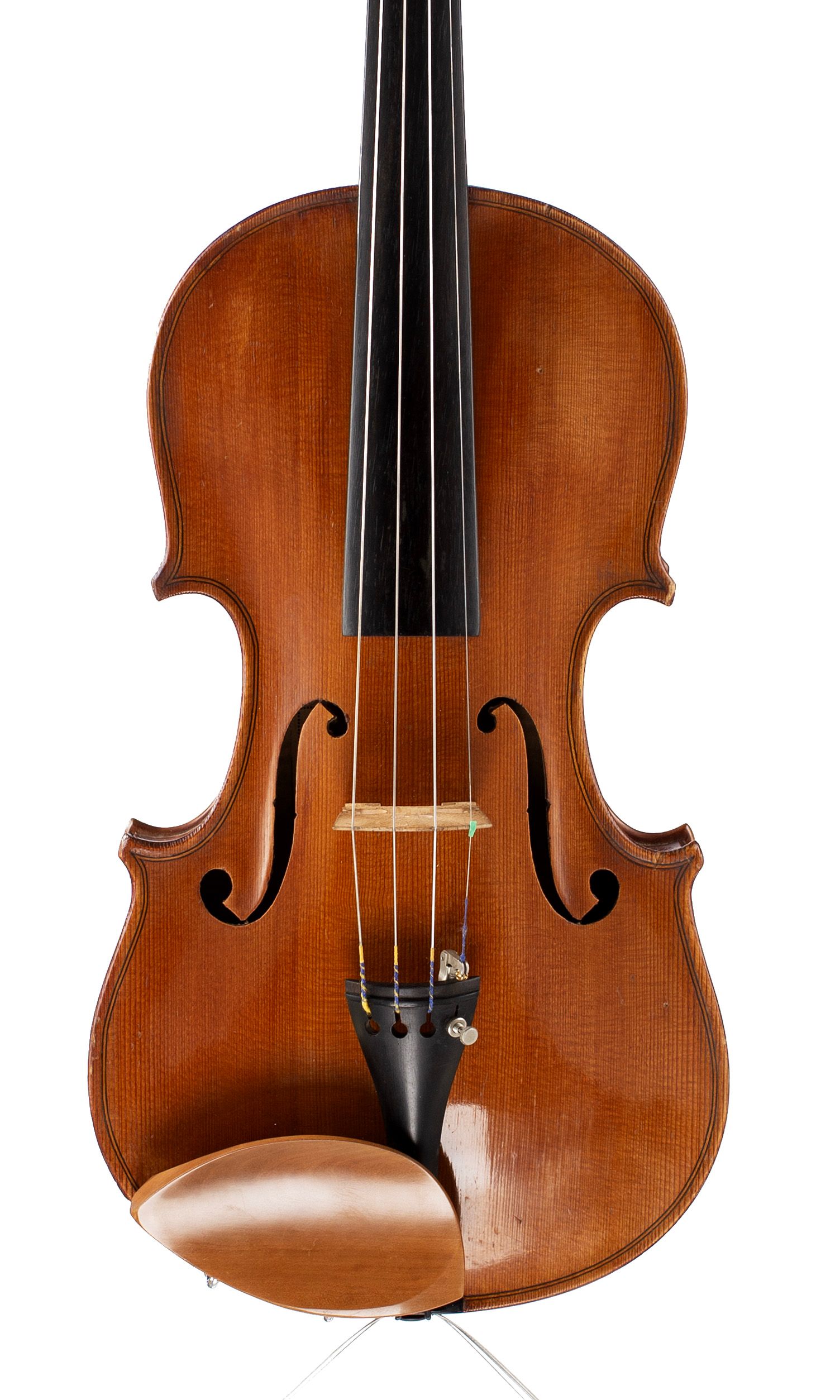 Violin by Jenny Bailly, Paris, circa 1900 — front