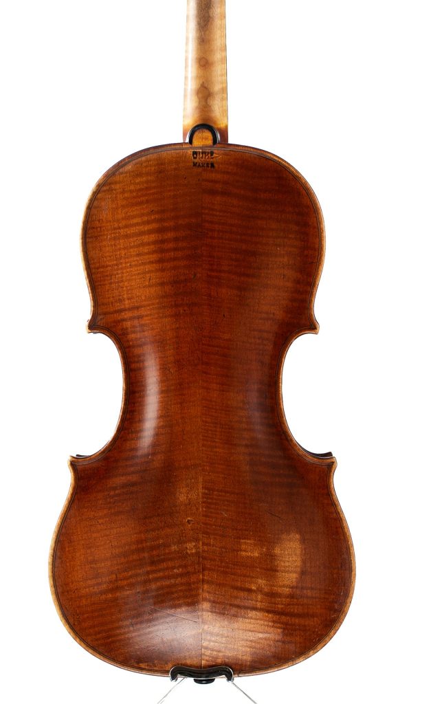 Violin by Richard Duke, London, circa 1760 — back