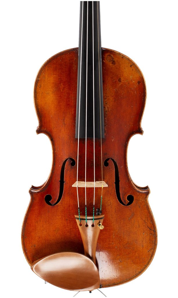 Violin, Workshop of Grandjon, Mirecourt, 1874 — front