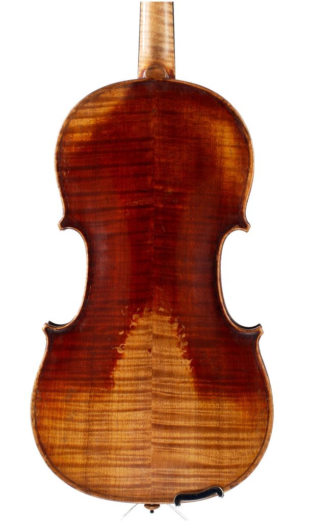 Violin by Justin Derazey, Mirecourt, 1859 — back