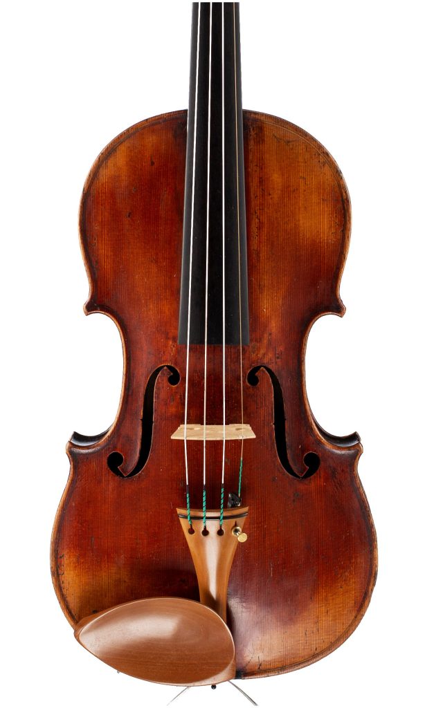 Violin by Justin Derazey, Mirecourt, 1859 — front