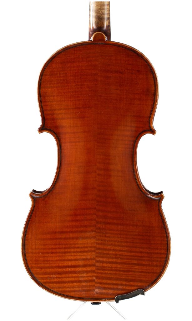 Violin by Emanuel Whitmarsh, London, 1896 — back