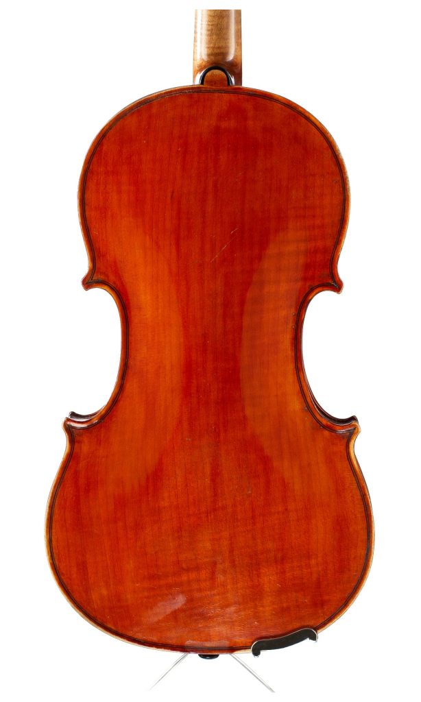 Violin by Edwin Whitmarsh, London, 1922 — back