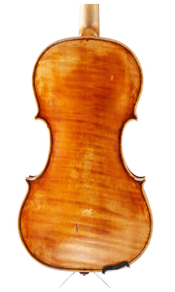 A violin by Frederic Hugues Chaudiere, Montpellier, 1995 — back