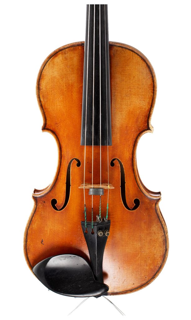 A violin by Frederic Hugues Chaudiere, Montpellier, 1995 — front
