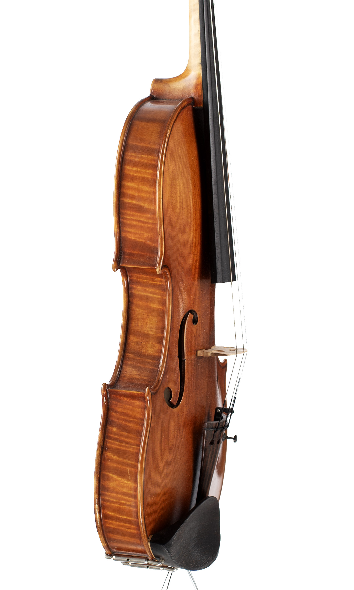 A violin by Franz Grill, Dornbirn, 1966 — angled view, 70°
