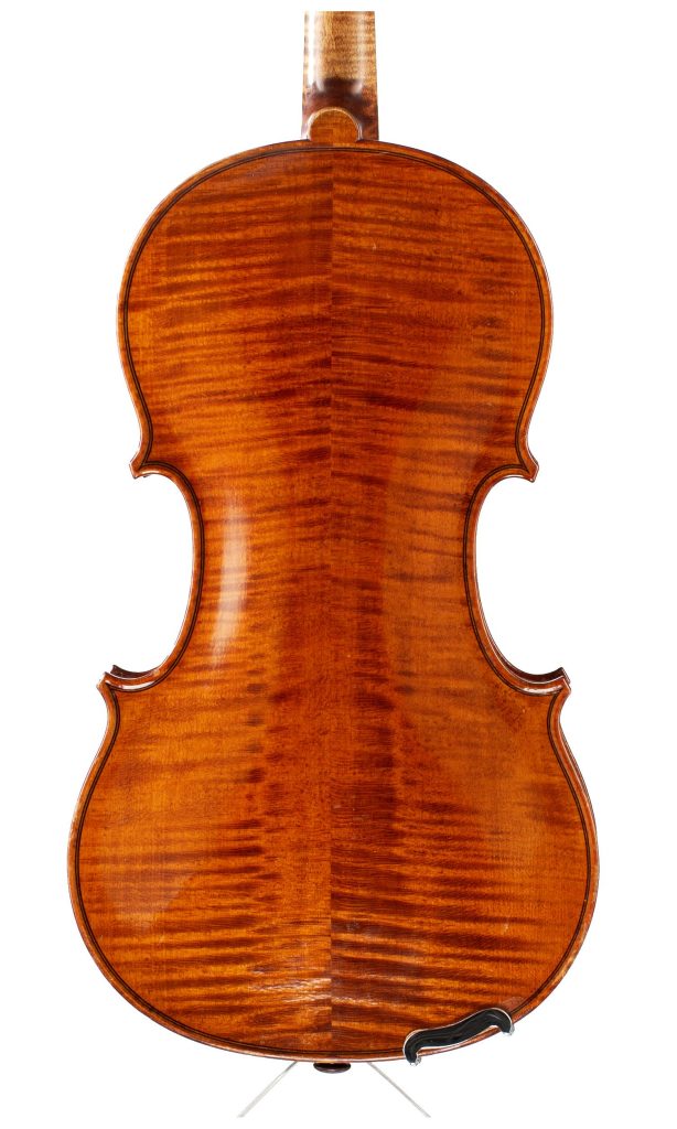 Violin by Louis Delignon, Mirecourt, 1952 — back