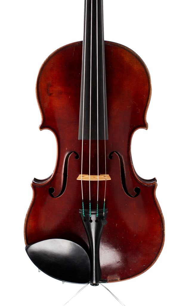 Violin by Joseph Hel, Lille, 1901 — front