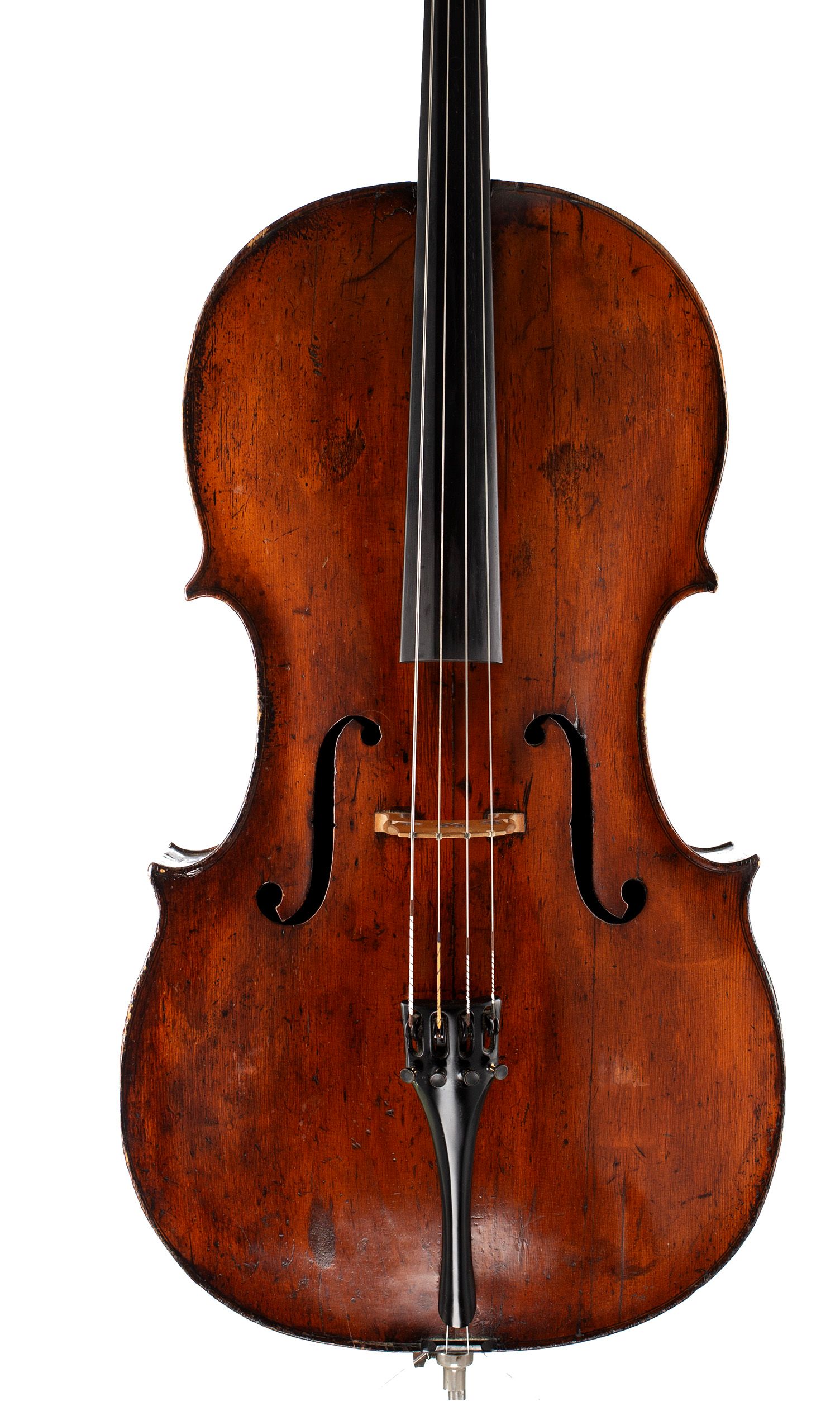 Cello, Circle of Thomas Kennedy, circa 1820 — front