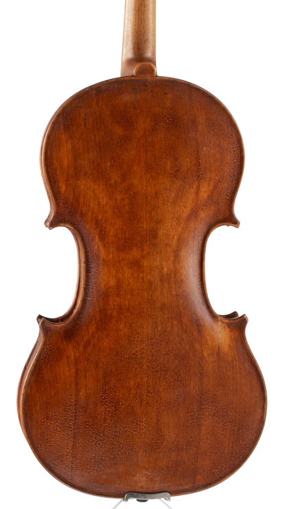 Violin by David R. Buchanan, 1943 — back