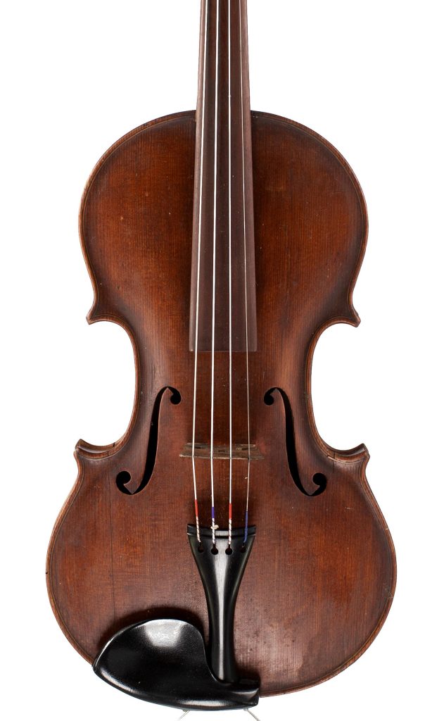 Violin by David R. Buchanan, 1943 — front