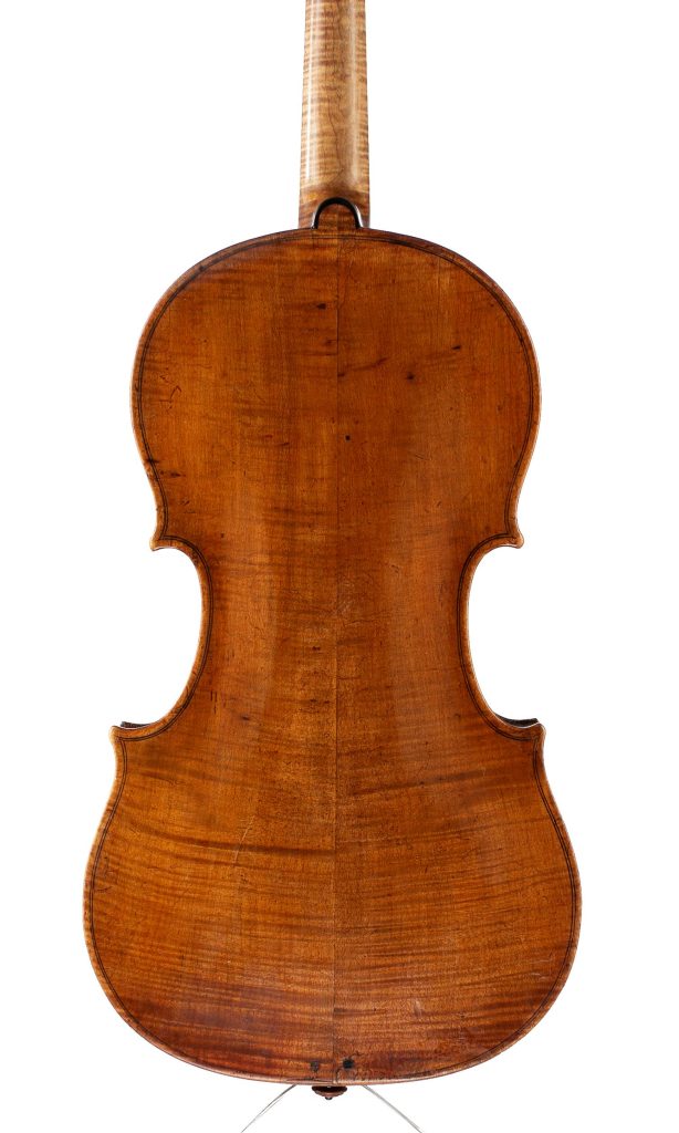 Violin by Carlo Antonio Testore, Milan, circa 1730 — back