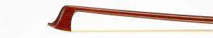 A silver-mounted violin bow by F. N. Voirin, Paris — head and frog