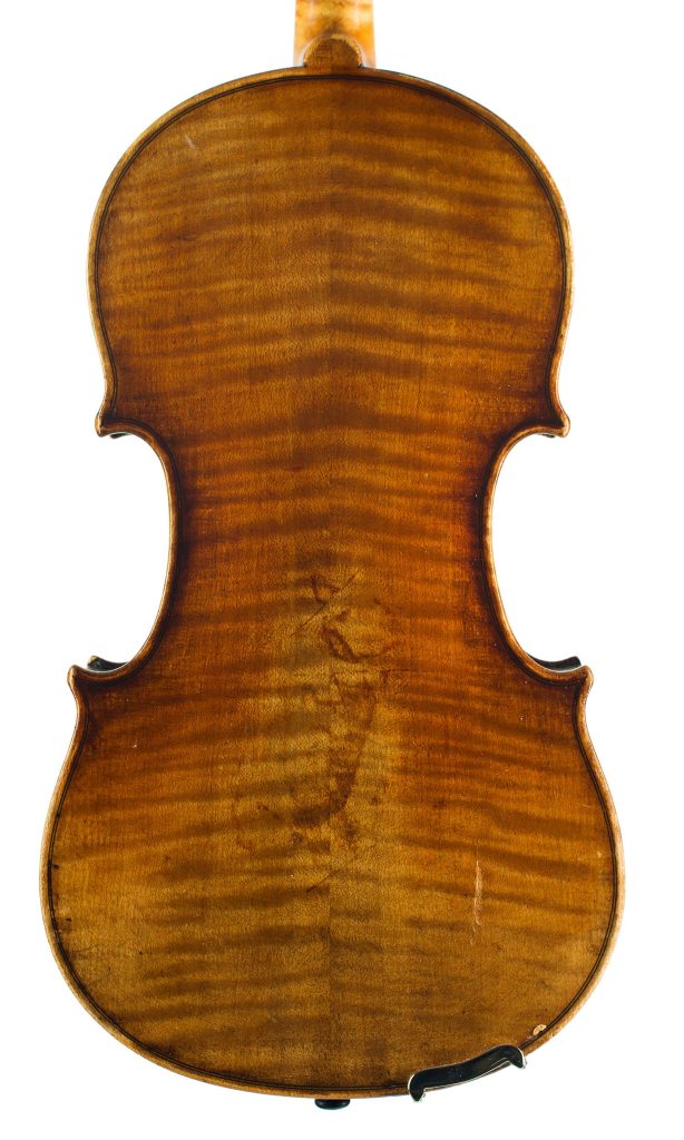 Violin, Workshop of Jerome Thibouville-Lamy, Mirecourt, circa 1920 — back