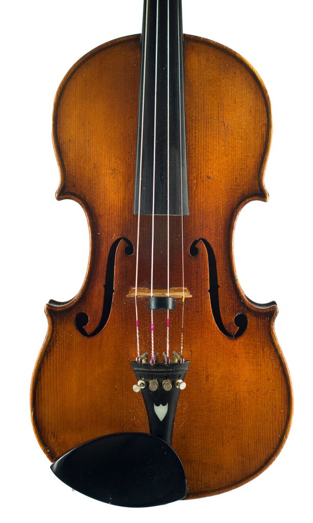 Violin, Workshop of Jerome Thibouville-Lamy, Mirecourt, circa 1920 — front