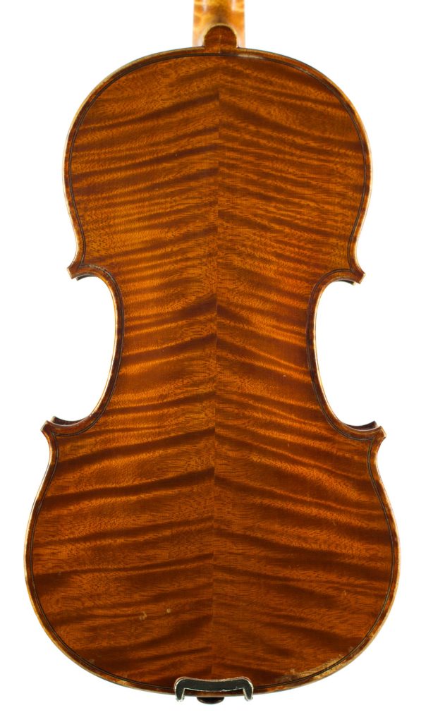 Violin by CH. J. B. Collin-Mezin, Paris, 1906 — back