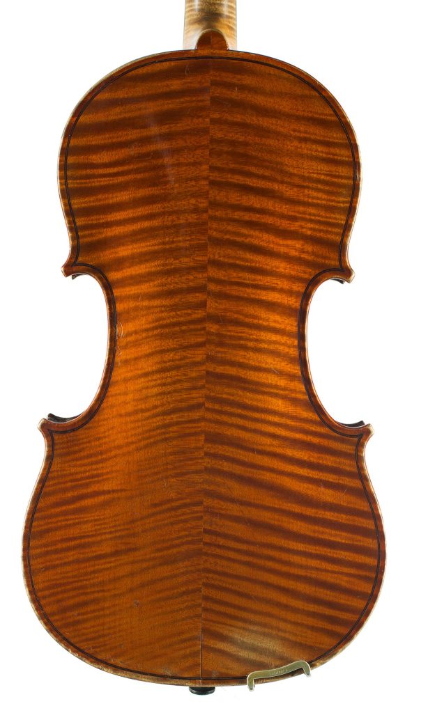 Violin by Jean Baptiste Colin, Mirecourt, circa 1890 — back