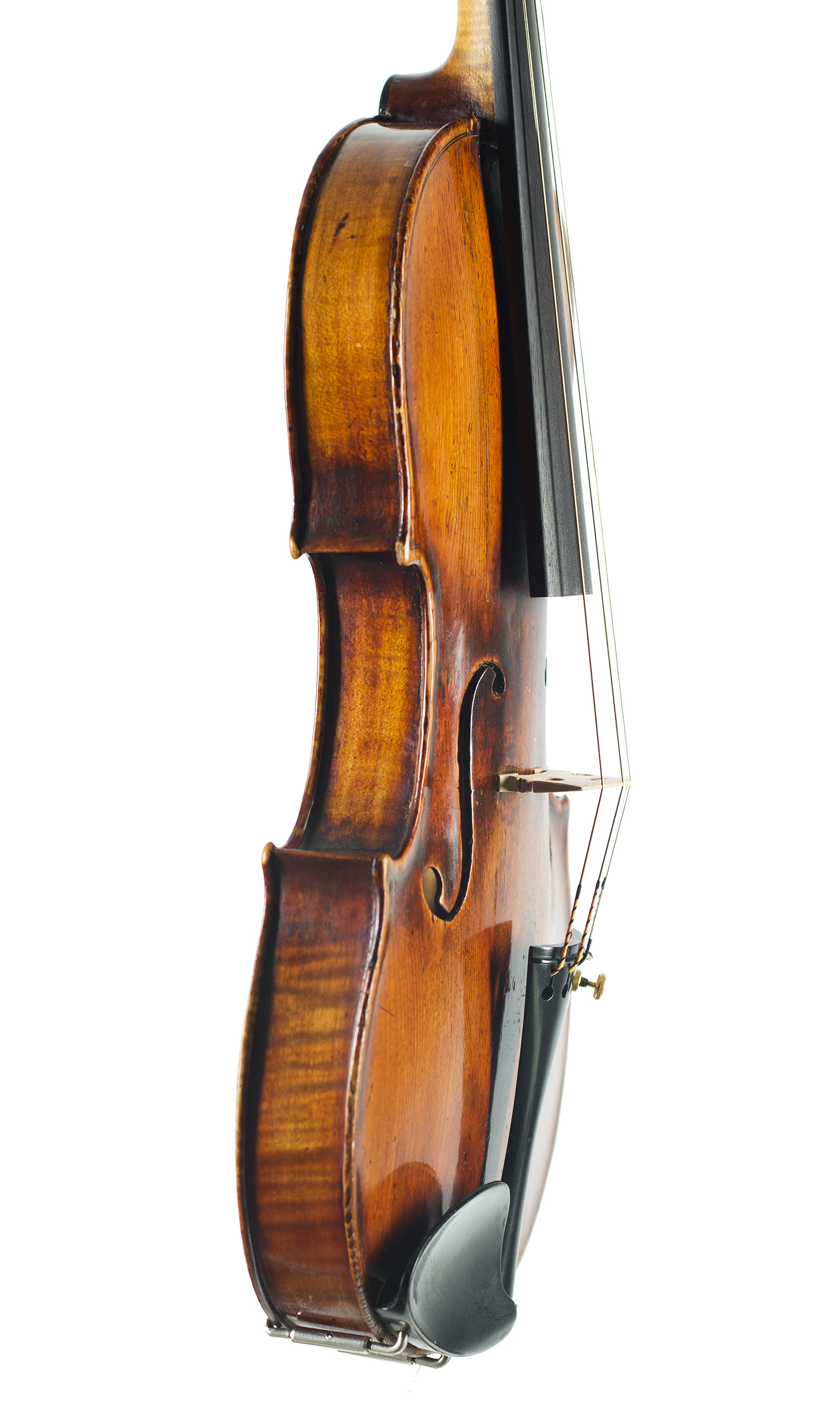 A violin by Casper Strnad, Prague, 1824 — angled view, 70°