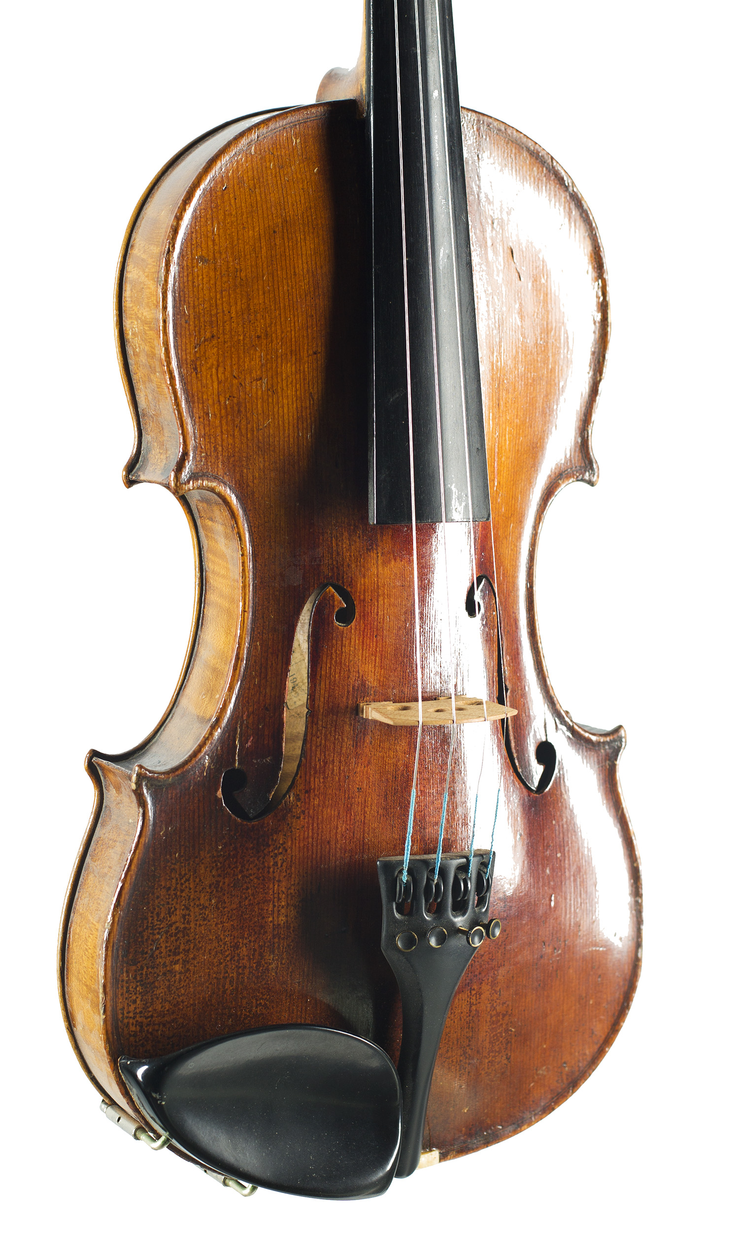 A viola, by Roderick R. Ward, Cambridge, 2005 — angled view, 30°
