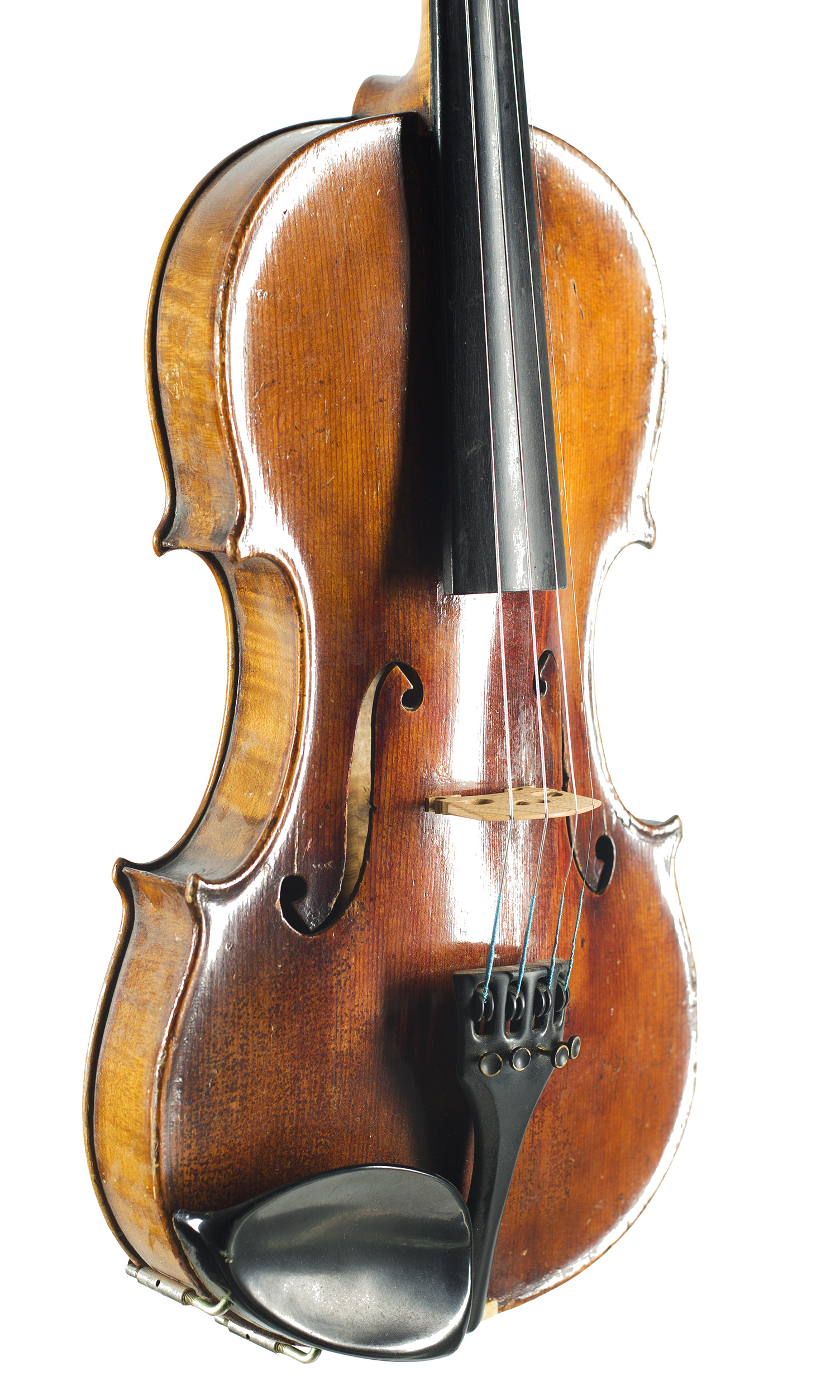 A viola, by Roderick R. Ward, Cambridge, 2005 — angled view, 40°