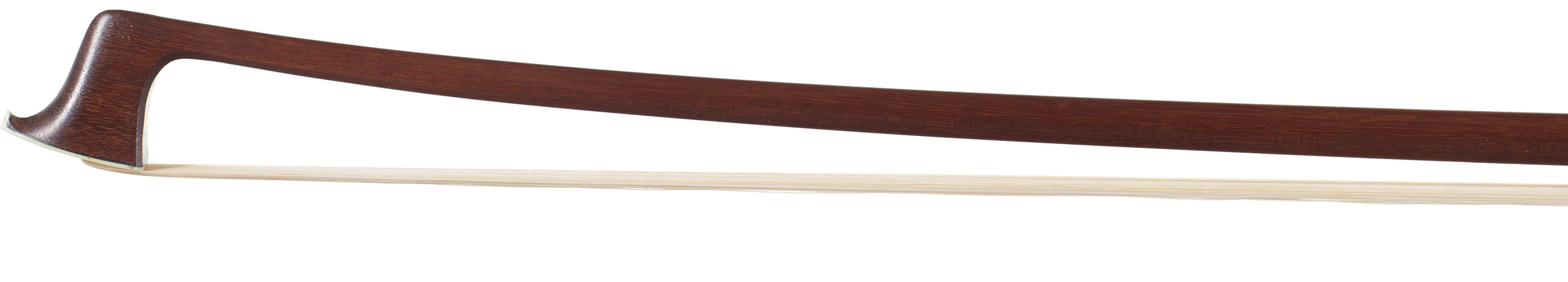 A silver-mounted violin bow by Marie Louis Piernot, Lyon, circa 1920 — head