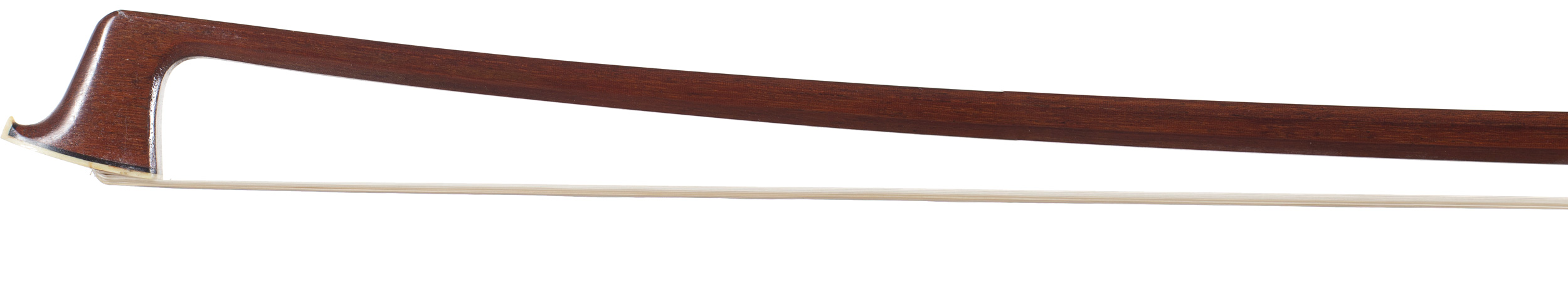 A gold-mounted viola bow by Percival Wilfred Bryant, London — head
