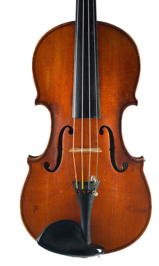 Violin, Workshop of Jerome Thibouville-Lamy, Mirecourt, circa 1910 — front