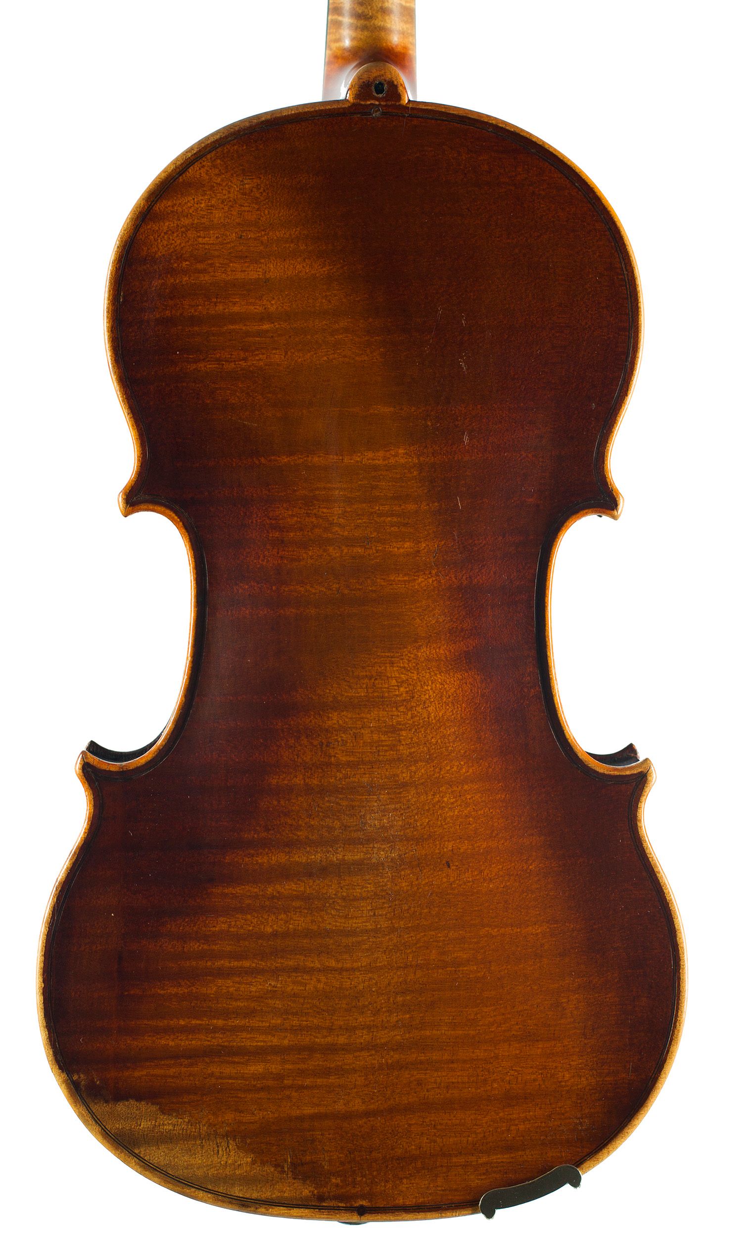Violin by Didier Nicolas Aine, Mirecourt, circa 1820 — back