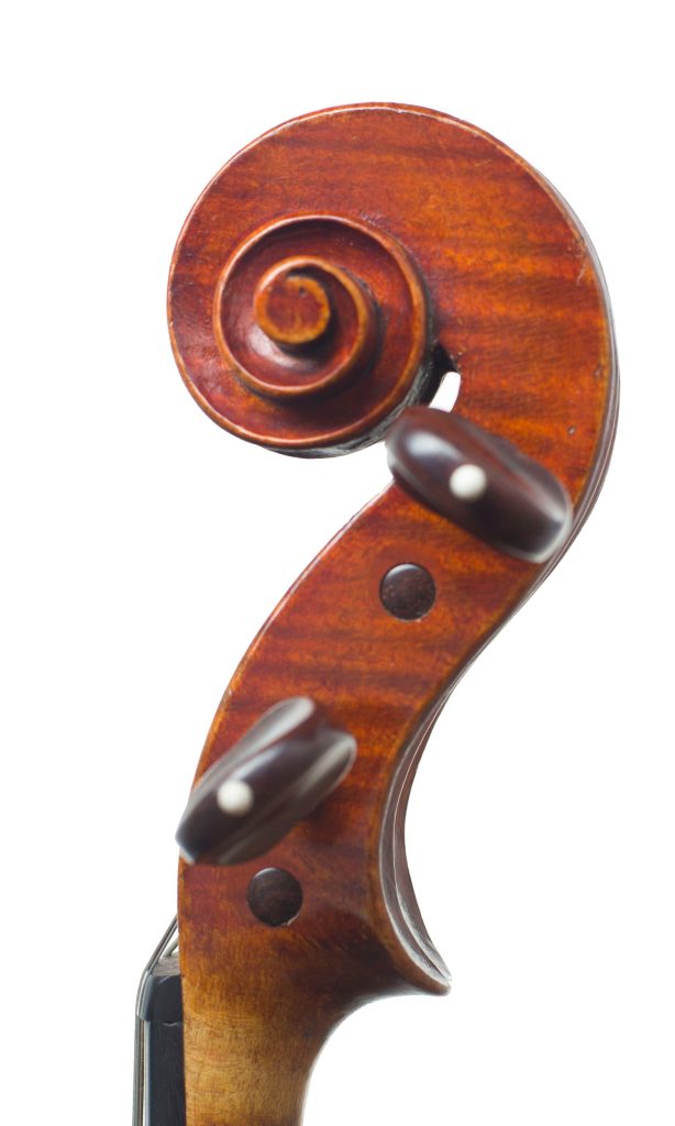 Viola by Thomas Kennedy, London, circa 1820 — scroll