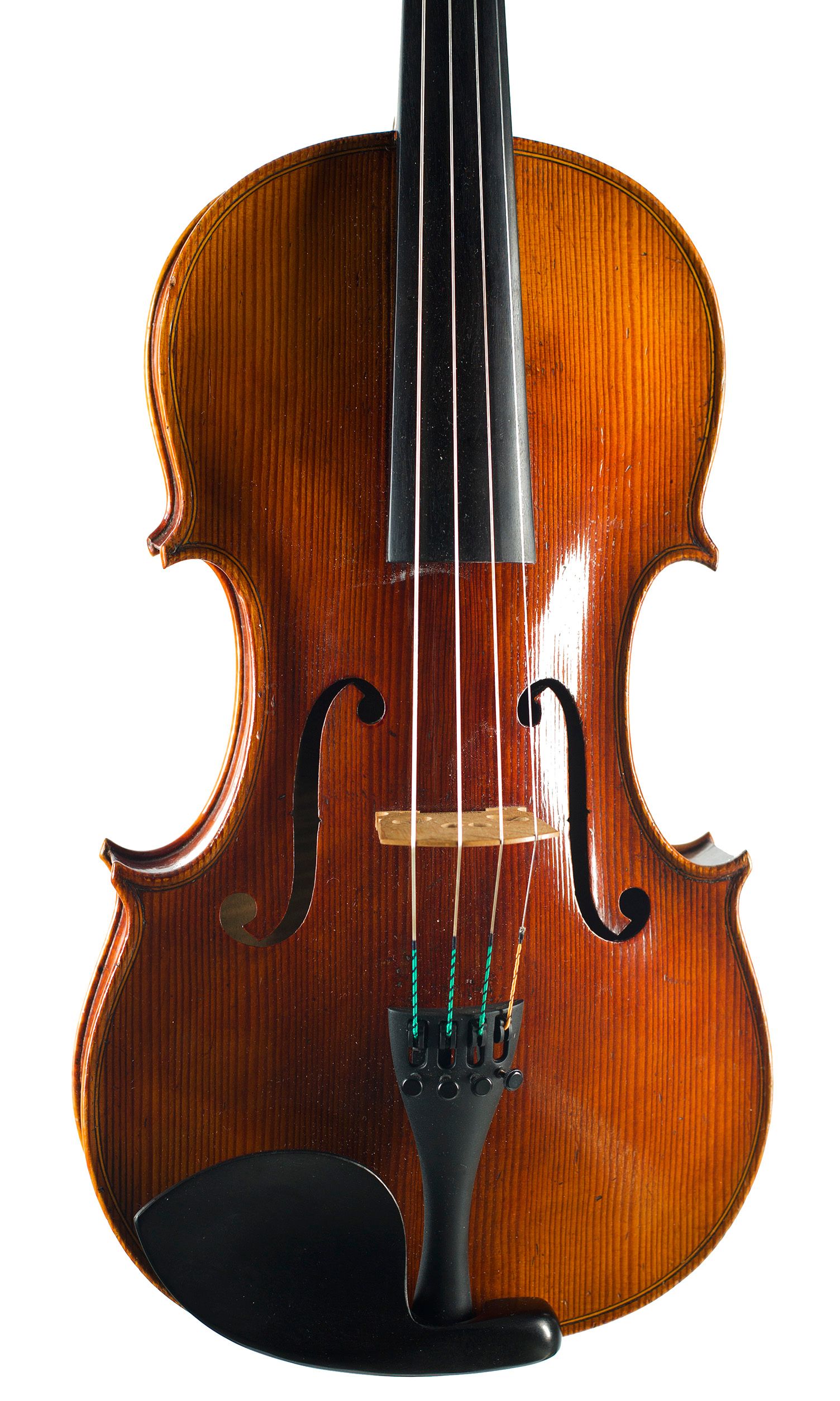 Viola by Thomas Kennedy, London, circa 1820 — angled view, 10°