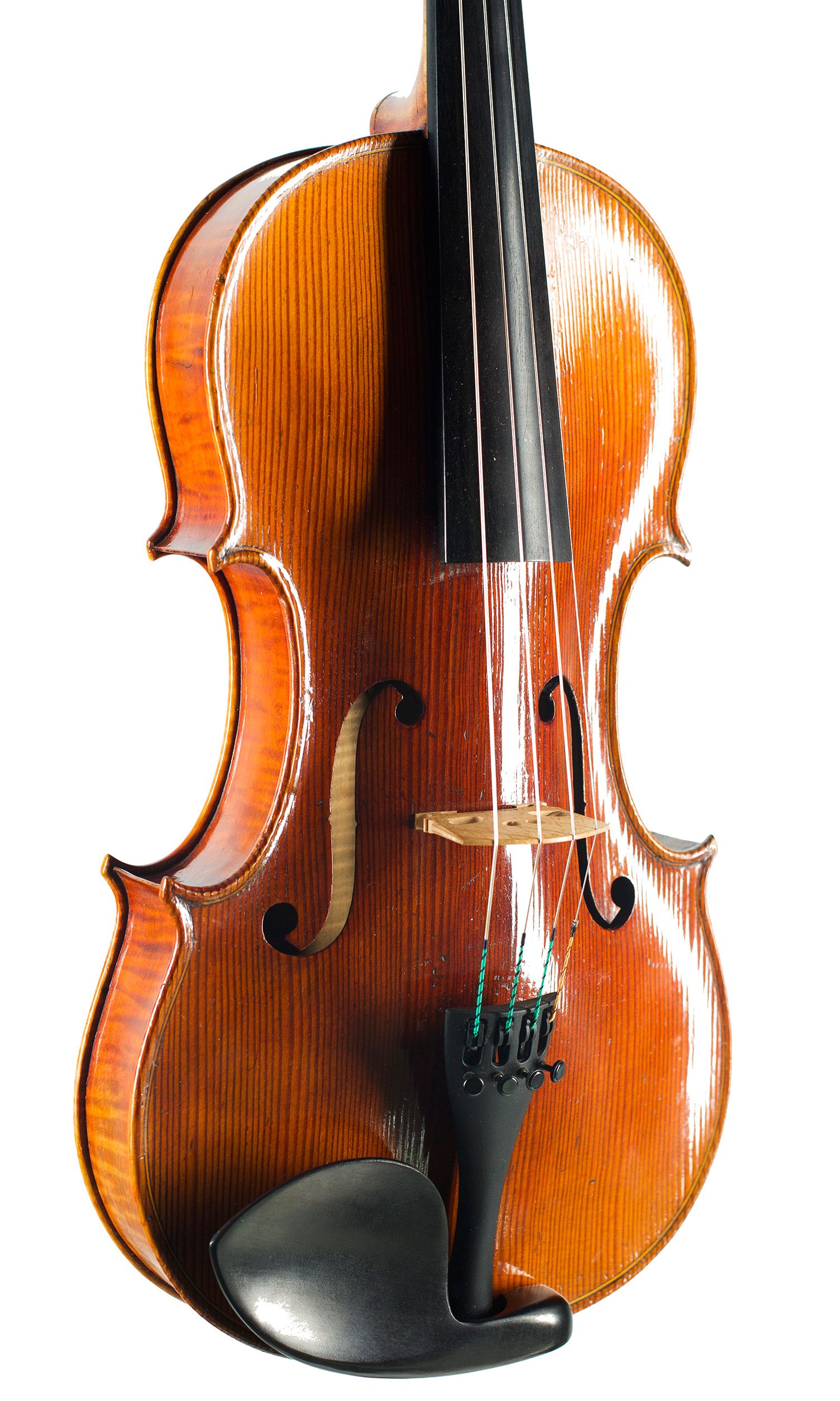 Viola by Thomas Kennedy, London, circa 1820 — angled view, 30°