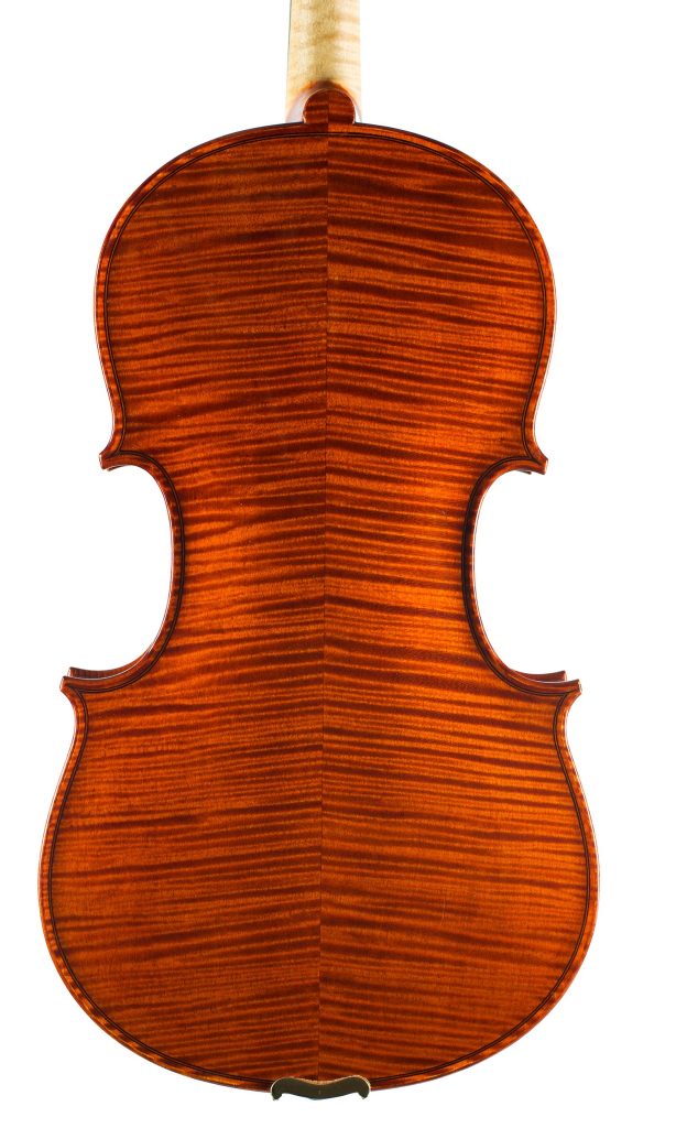 Viola by Enzo Barbieri, Mantua, 1980 — back