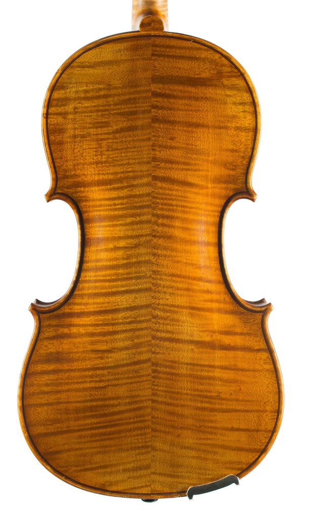 Violin by Charles Bailly, France, 1942 — back