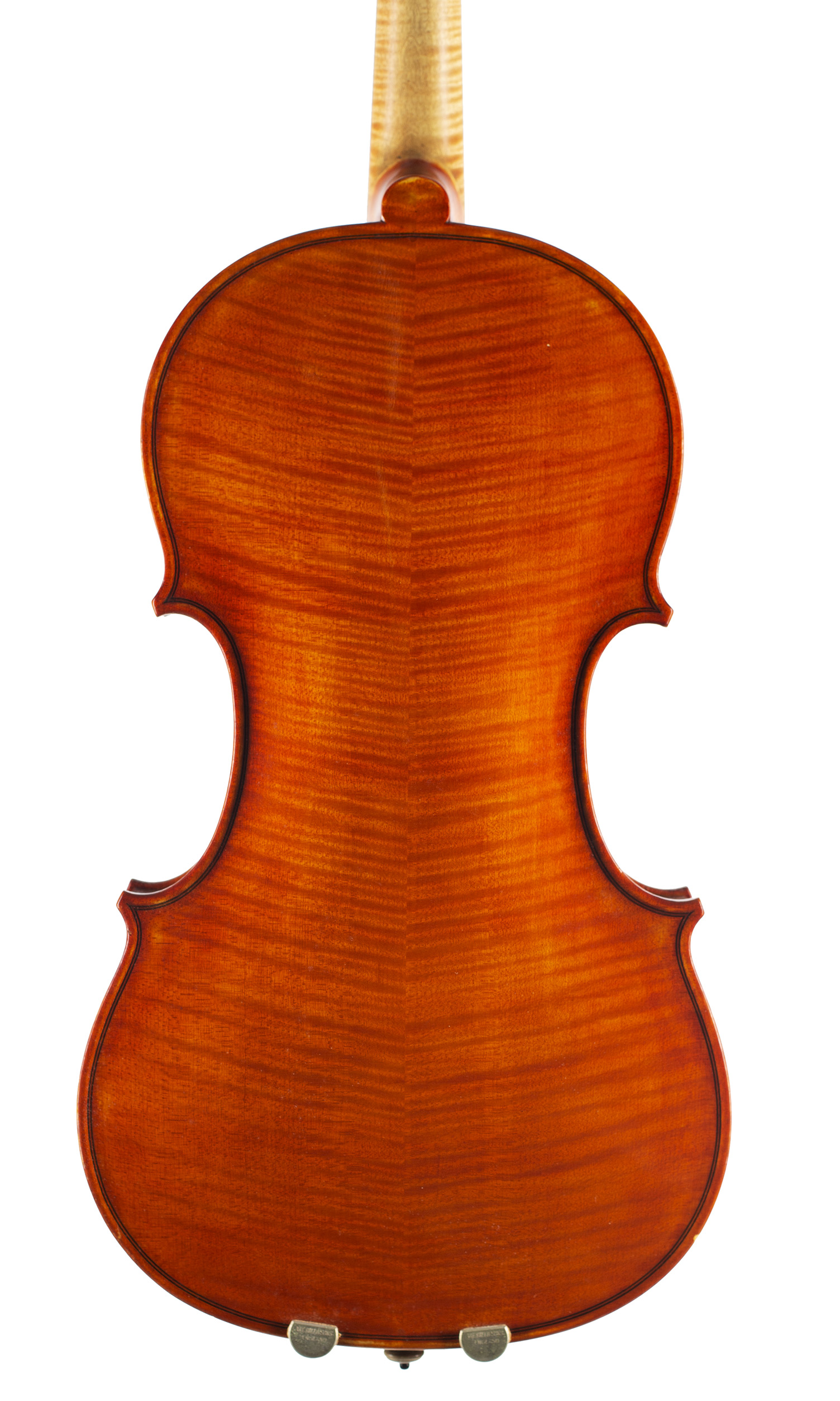 A violin by Jan Kudannowski, 1974 — back