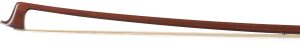 A silver-mounted violin bow by August Rau, Markneukirchen — head and frog