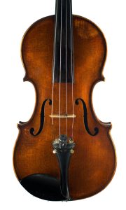 Violin by James Cole, Manchester, 1887 — front