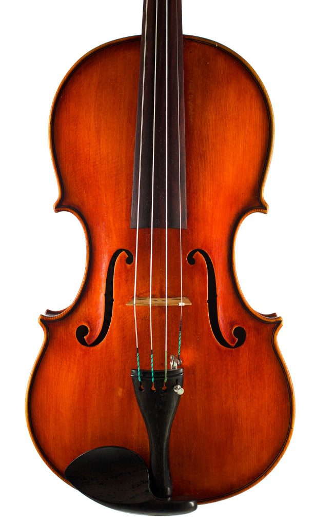 Viola by Gaetano Pareschi, Ferrara, 1947 — front