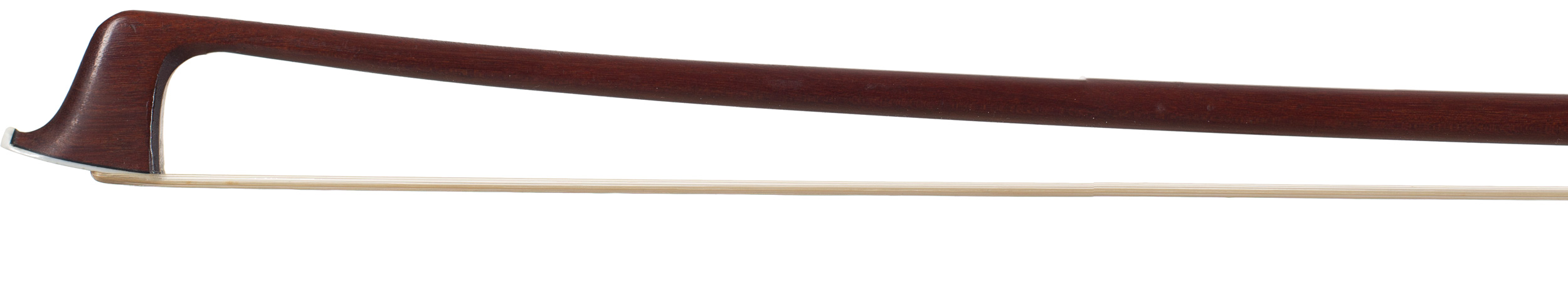 A gold-mounted violin bow by Joseph Arthur Vigneron (Pére), Paris, circa 1895 — head