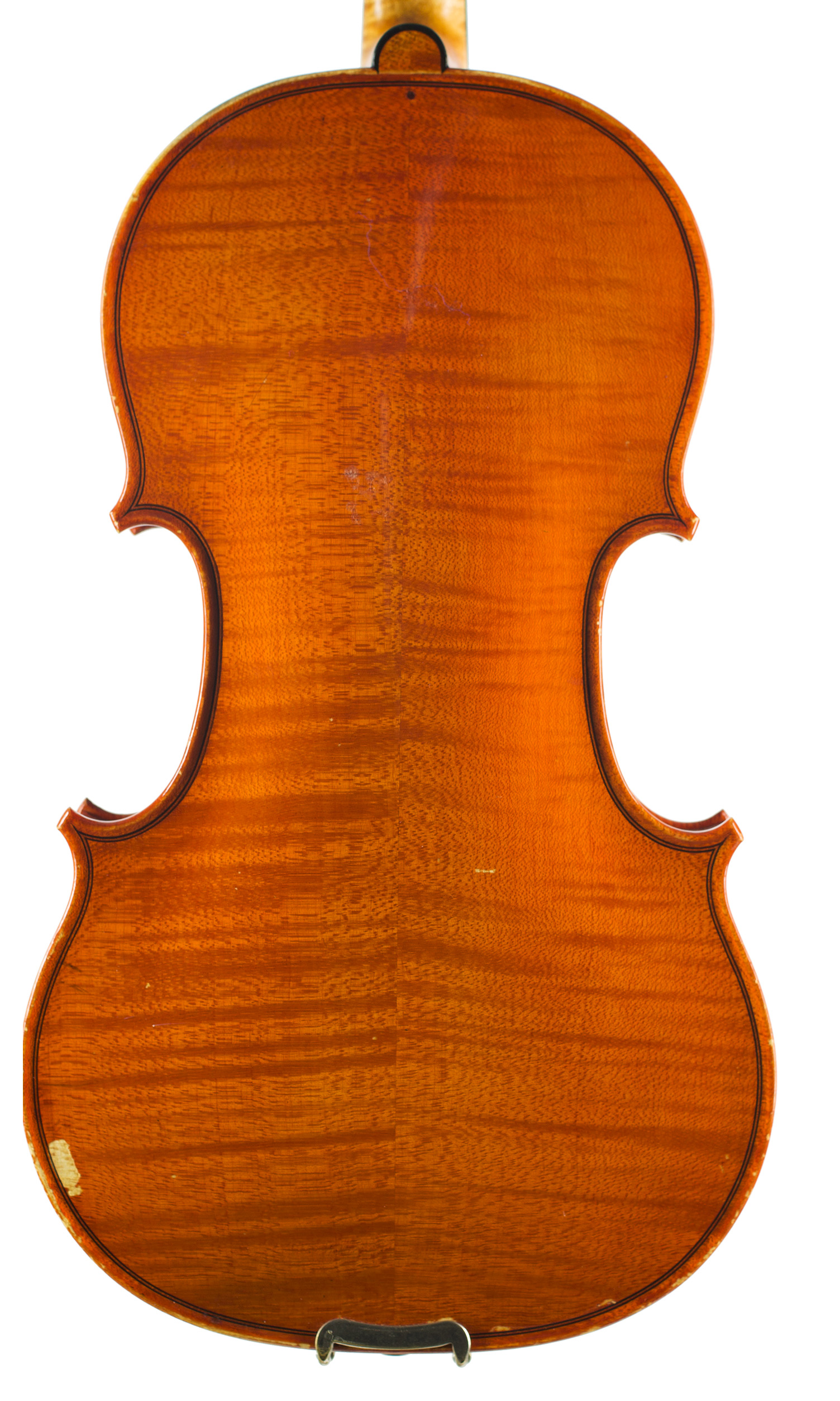 A violin by Julian Emery, England, 1981 — back
